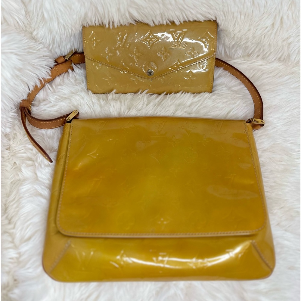 Louis Vuitton Yellow Shoulder Bag